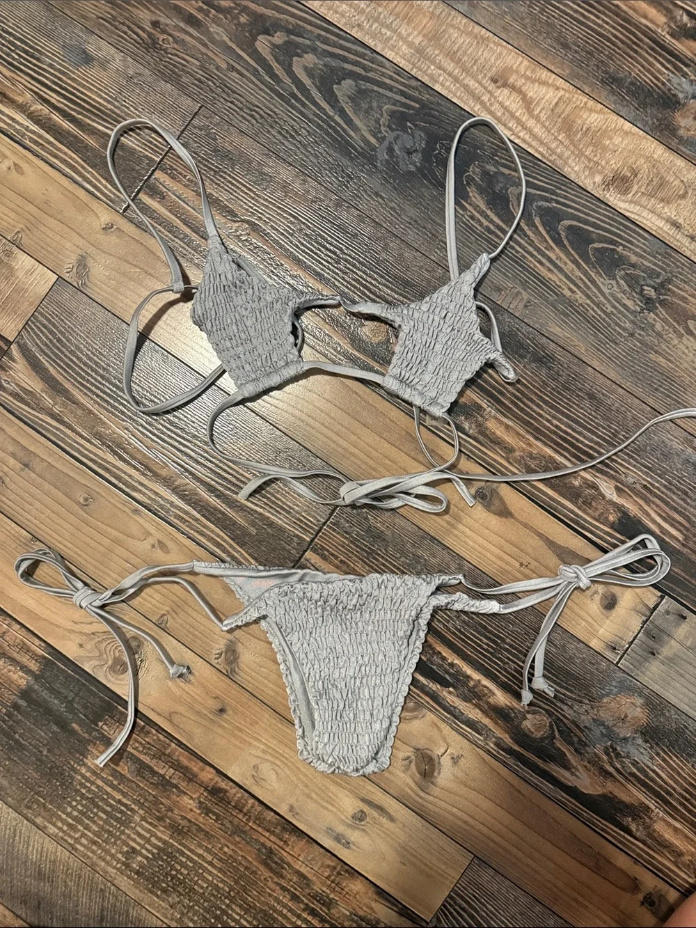 Bikini Set in Light Gray size XXS